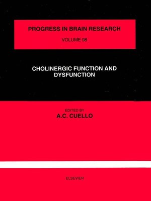 cover image of Cholinergic Function and Dysfunction